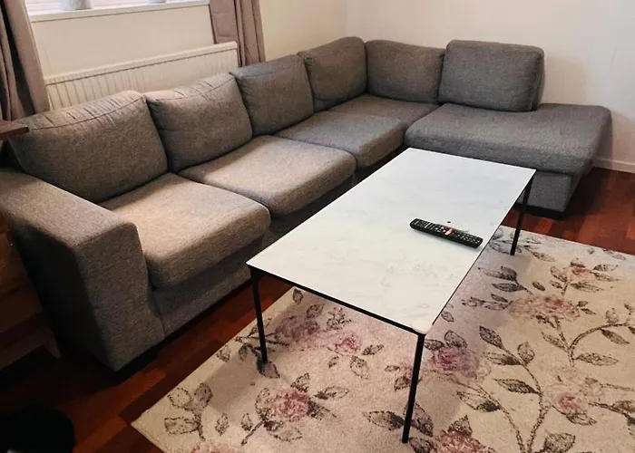 Bright 2-Room Apartment For Families & Businesses